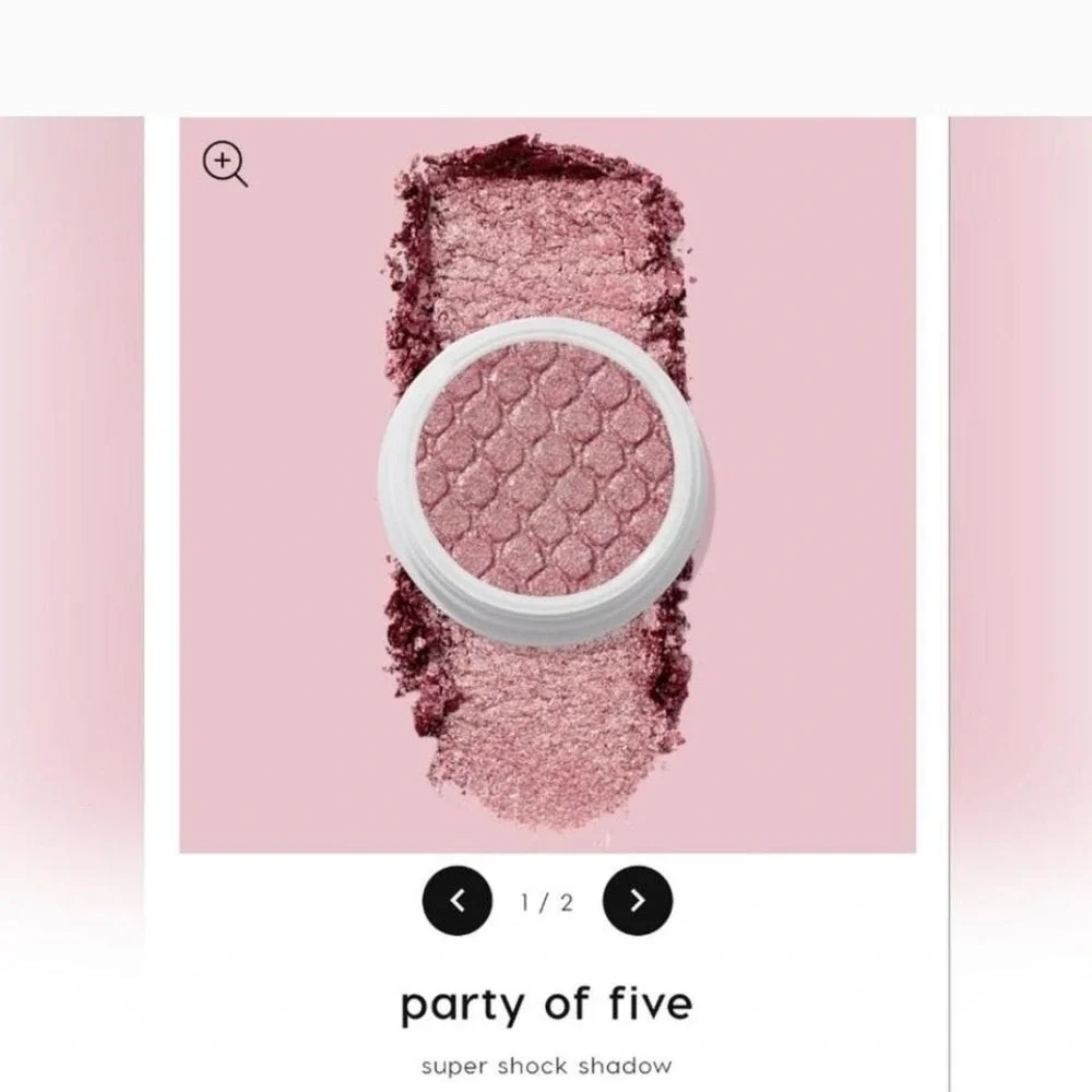 New Colourpop‎ super shock eyeshadow in Party of Five